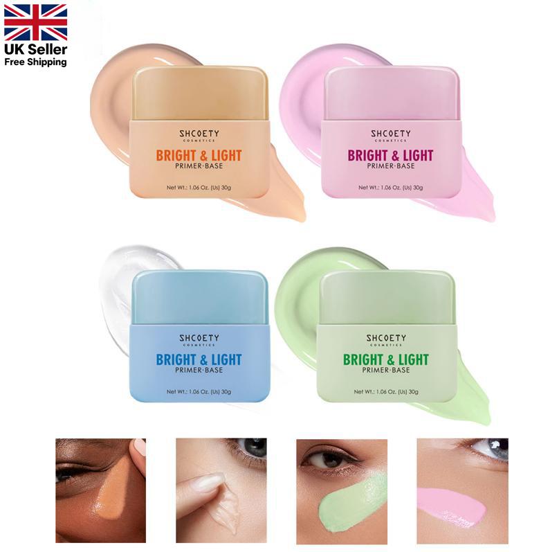 Moisturizing Makeup Primer, Long-lasting Makeup Base, Lightweight Brightening Facial Makeup Product for Women