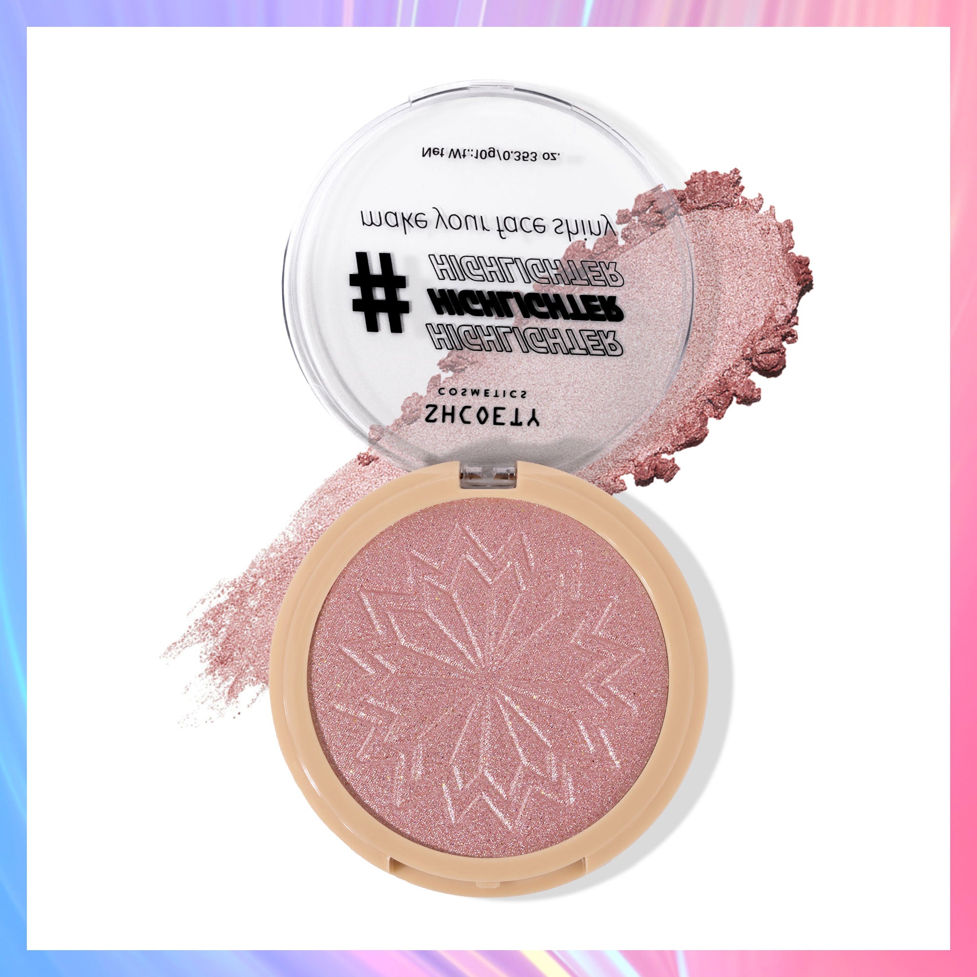10g Face Highlighter Powder, Long-lasting & Natural Glow Highlighter for Women