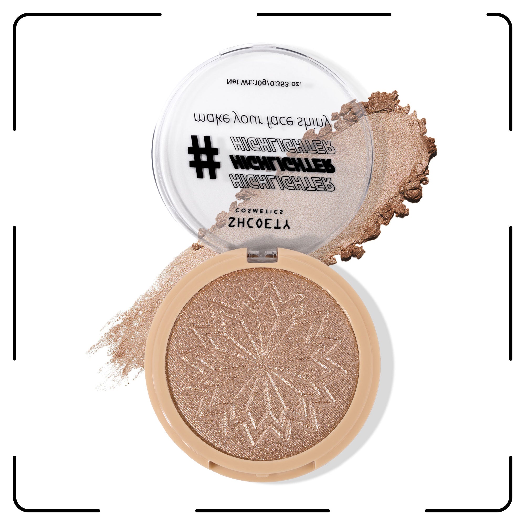10g Face Highlighter Powder, Long-lasting & Natural Glow Highlighter for Women