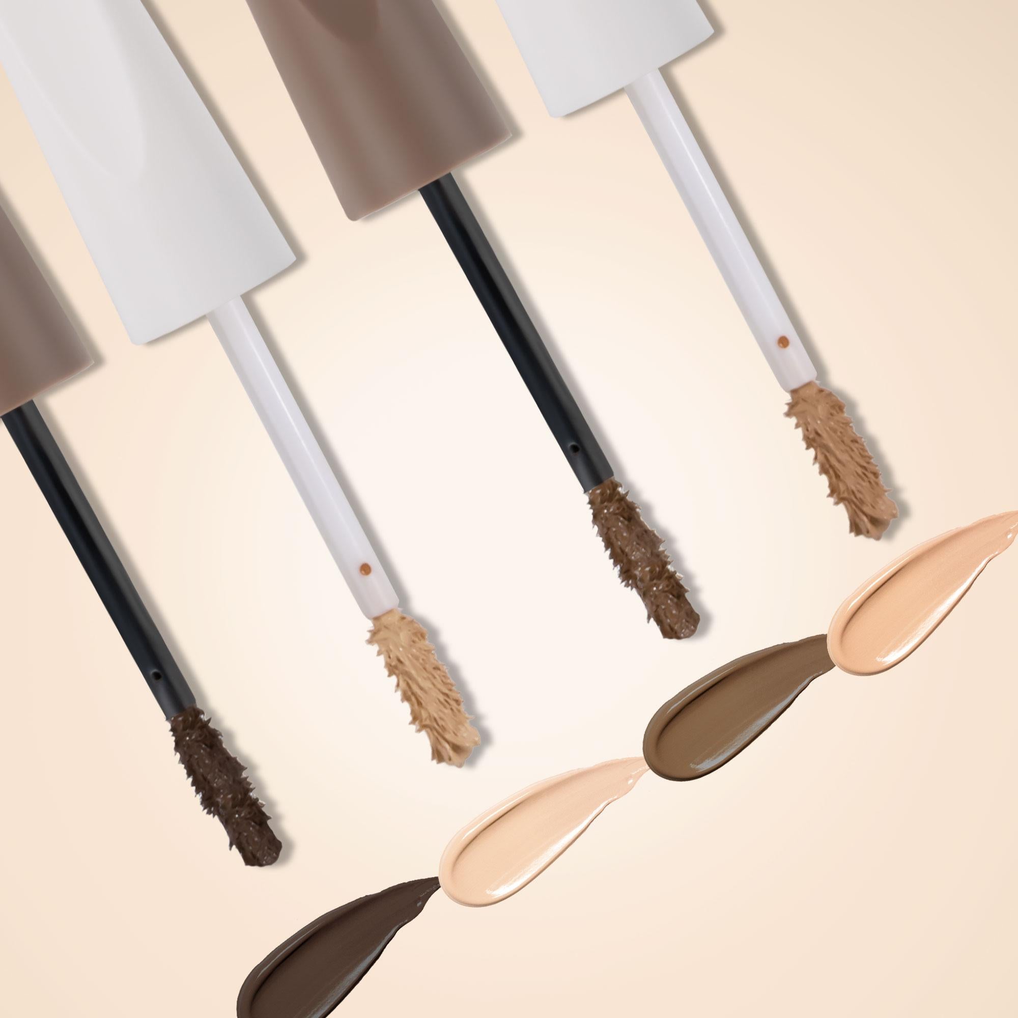 Dual Liquid Concealer & Contour Kit ¨C Long-Wear, Non-Transfer & Effortless Blend ¨C 4.5ml x 2