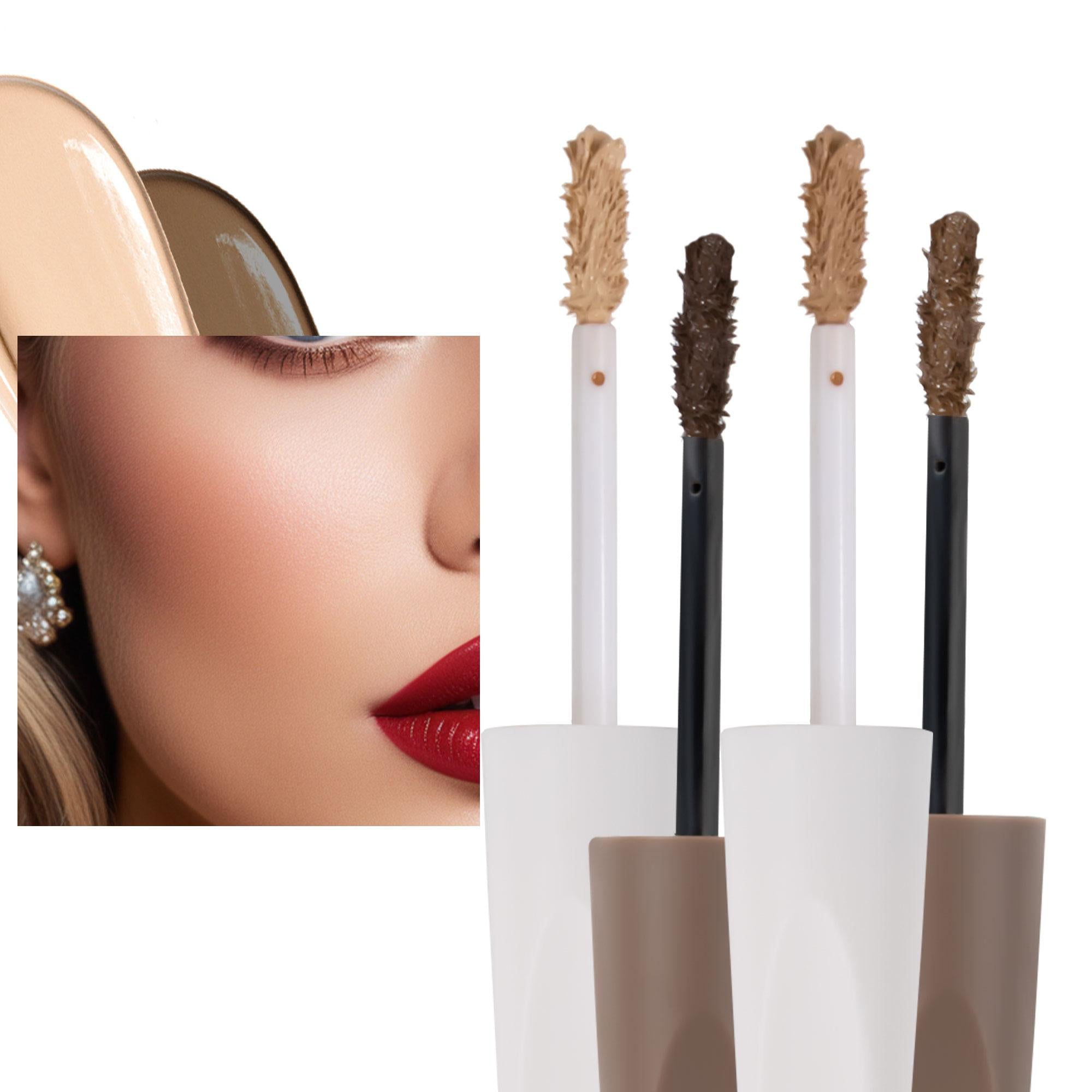 Dual Liquid Concealer & Contour Kit ¨C Long-Wear, Non-Transfer & Effortless Blend ¨C 4.5ml x 2