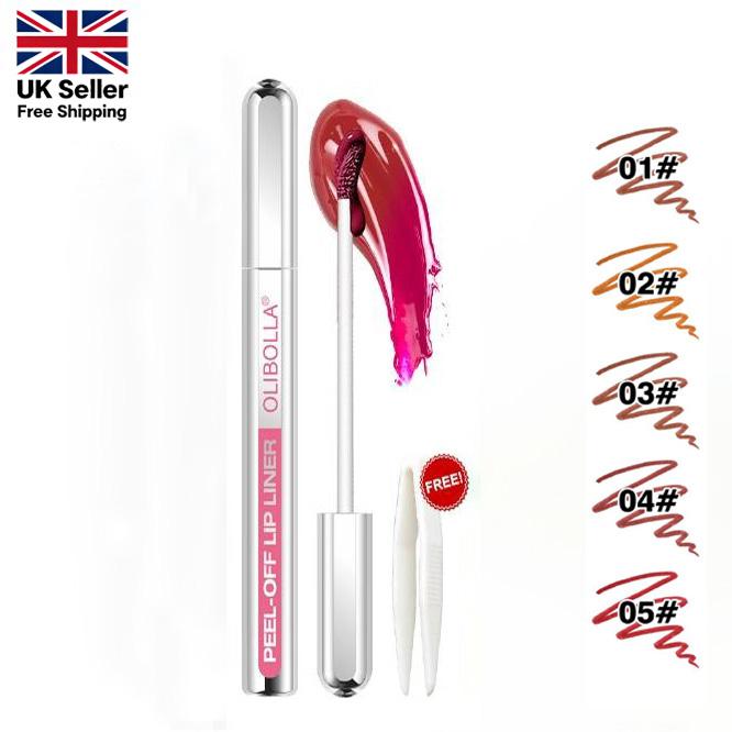 LIP LINER STAIN-Peel-Off Lip Liner Stain, Long-Lasting,  Non-Fading Lip Liner Tattoo for Women