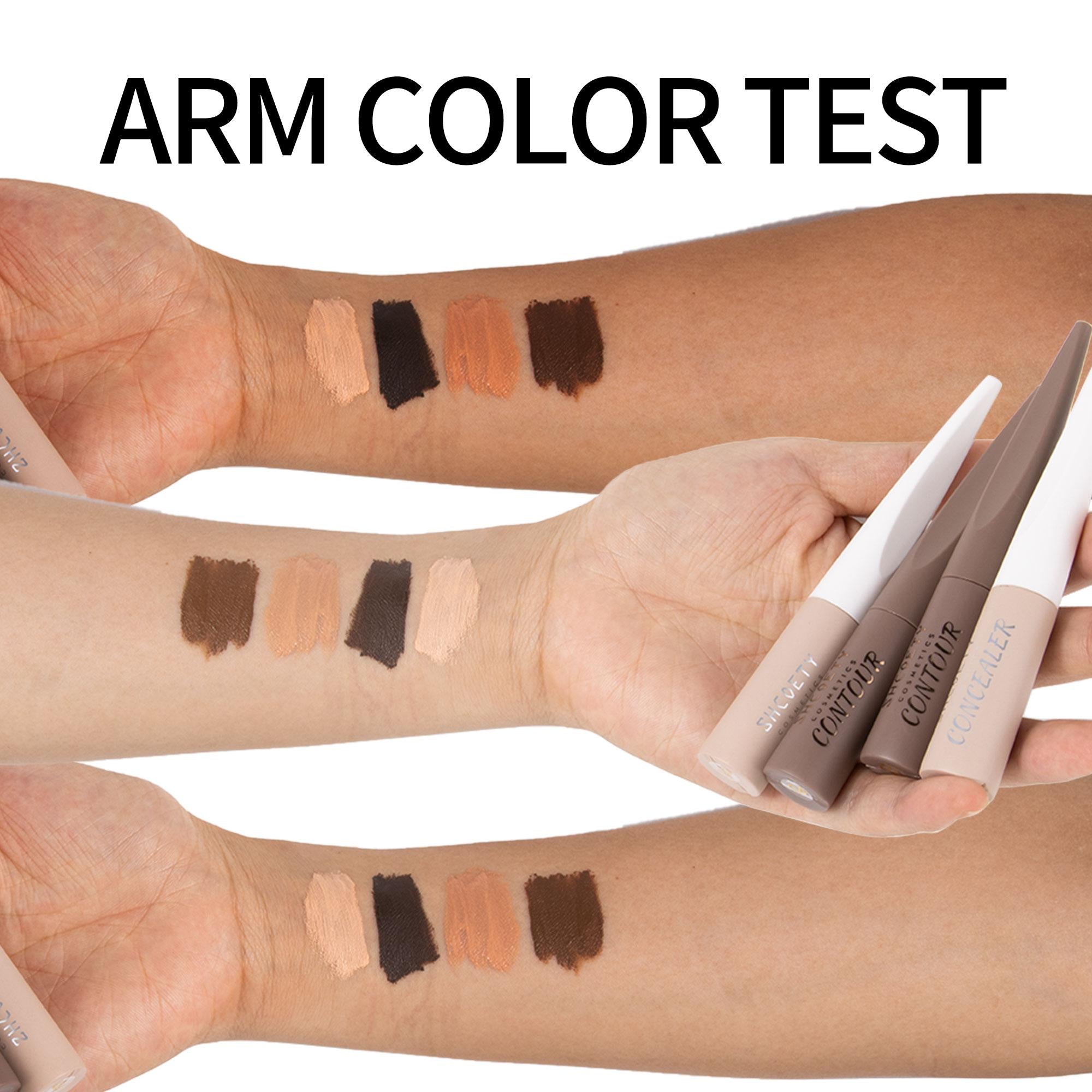 Dual Liquid Concealer & Contour Kit ¨C Long-Wear, Non-Transfer & Effortless Blend ¨C 4.5ml x 2