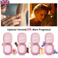 4-Scent Solid Body Fragrance Balm Set, Fresh Scent, Portable & Travel-Friendly Body Fragrance Balm for All Skin