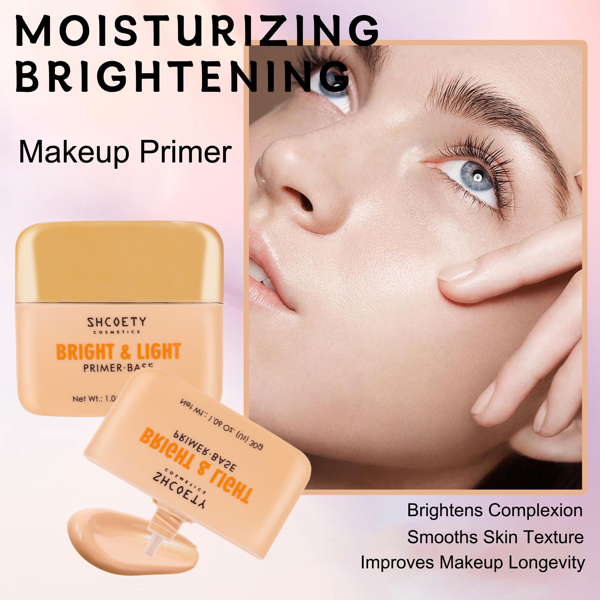 Moisturizing Makeup Primer, Long-lasting Makeup Base, Lightweight Brightening Facial Makeup Product for Women