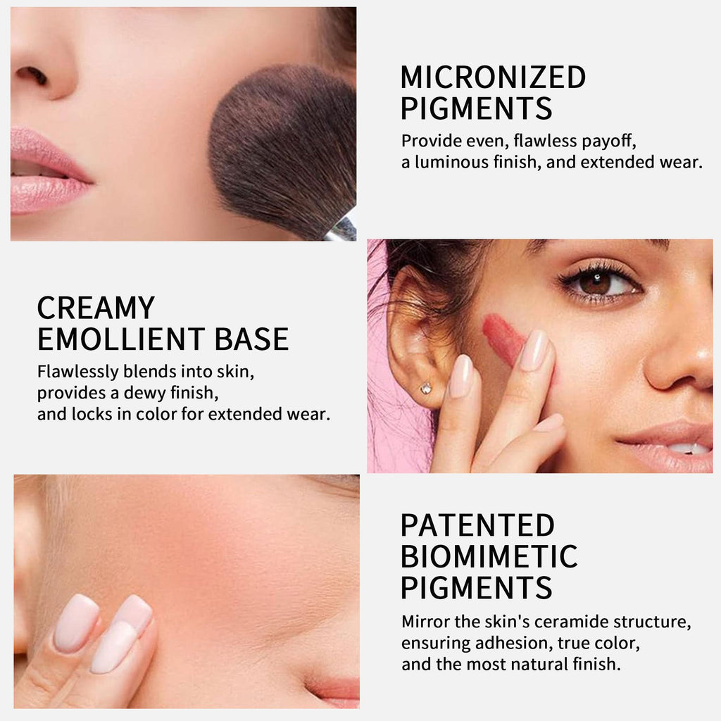 3 Colors Contour Powder Palette, Long-lasting & Create Natural 3D Effect for Women
