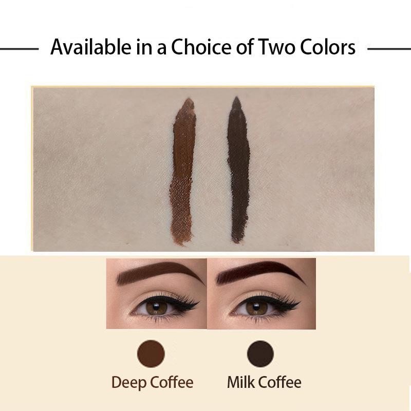 Air Cushion Eyebrow Gel with Brush, Eyebrow Color Eyebrow Gel Tinted Eyebrow Gel Waterproof Long Lasting Quick Dry Air Cushion Eyebrow Tint