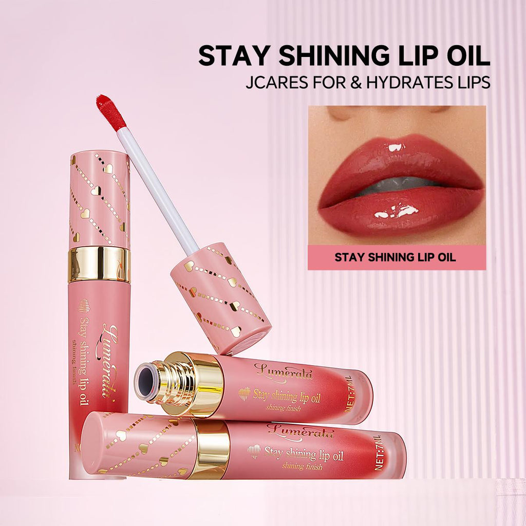Lip Duo, Lip Conditioner & Lip Oil Set, Supreme Hydration & High-Shine Gloss, Moisturizing Lip Care Duo for Dry Chapped Lips, Travel-frindly