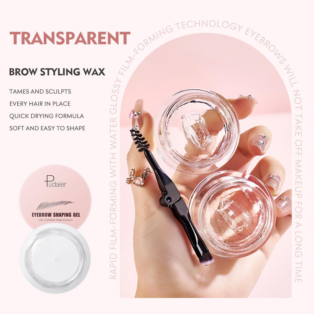 Brow Gravity Styling Balm, Eyebrow Shaping Gel, Brow Setting Gel, Long-lasting Brow Styling Wax, Quick Drying Formula, Easy-to-Shape Brow Product for Women