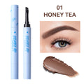 2 In 1 Eyebrow Pomade with Eyebrow Brush, Long-Lasting Eyebrow Makeup, Eyebrow Pencil