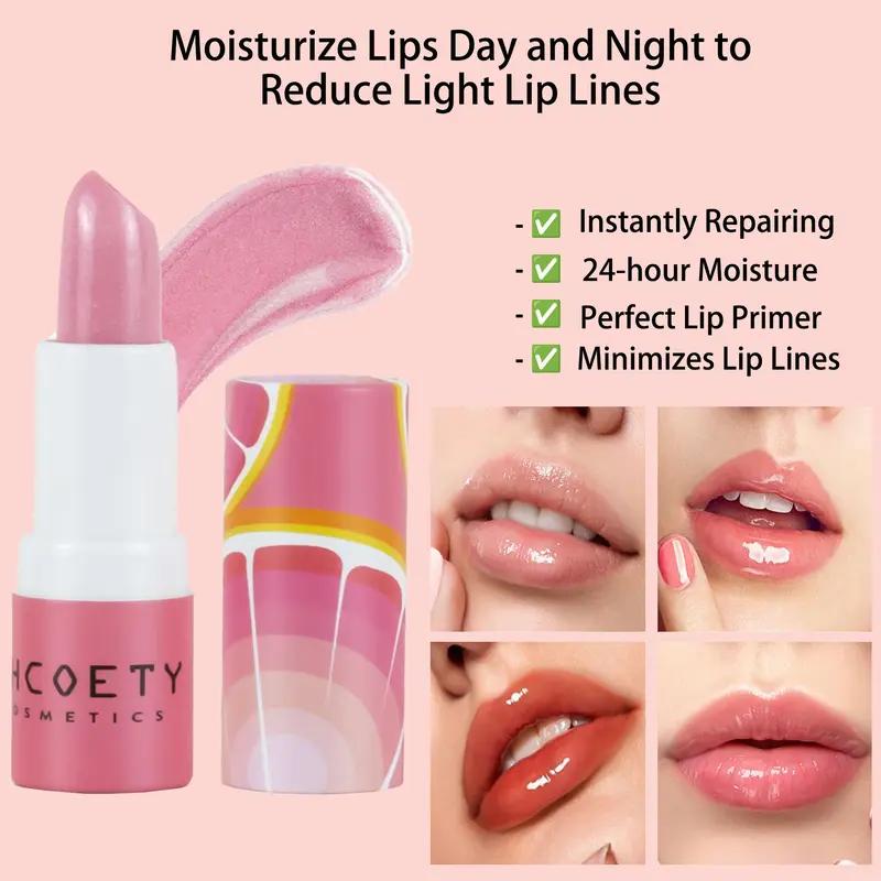 6 Pcs Hydrating Lip Balm Set, Lovely Scent, Long-Lasting Moisture, Soft and Smooth Lips, Rich Hydration for Women Daily Use
