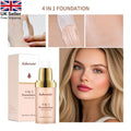 Color Changing Foundation, Perfect Concealer & Sun Protection & Moisturizing & Even Skin Toning, 4 In 1 Moisturizing Full Coverage Liquid Foundation