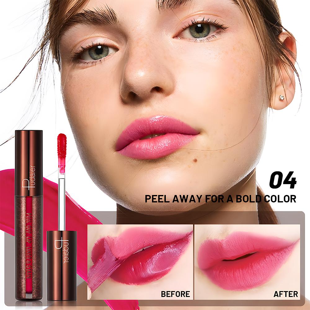 LIP LINER STAIN-Peel-Off Lip Liner Stain, Long-Lasting,  Non-Fading Lip Liner Tattoo for Women