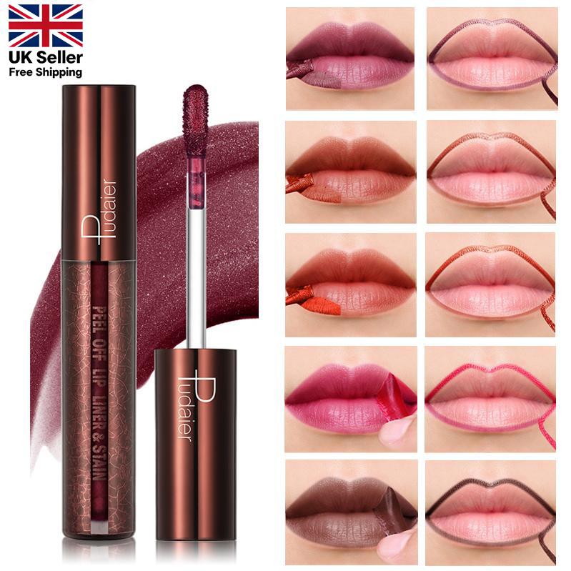 LIP LINER STAIN-Peel-Off Lip Tint, Gentle Formula, Long-lasting, Transfer-proof,  Smudge-proof