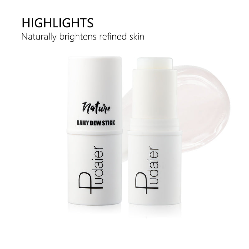Face Primer Stick, Moisturizing Makeup Primer Stick, Hydrating Makeup Base, Daily Dew Stick, Long-lasting, Face Makeup Product for Women
