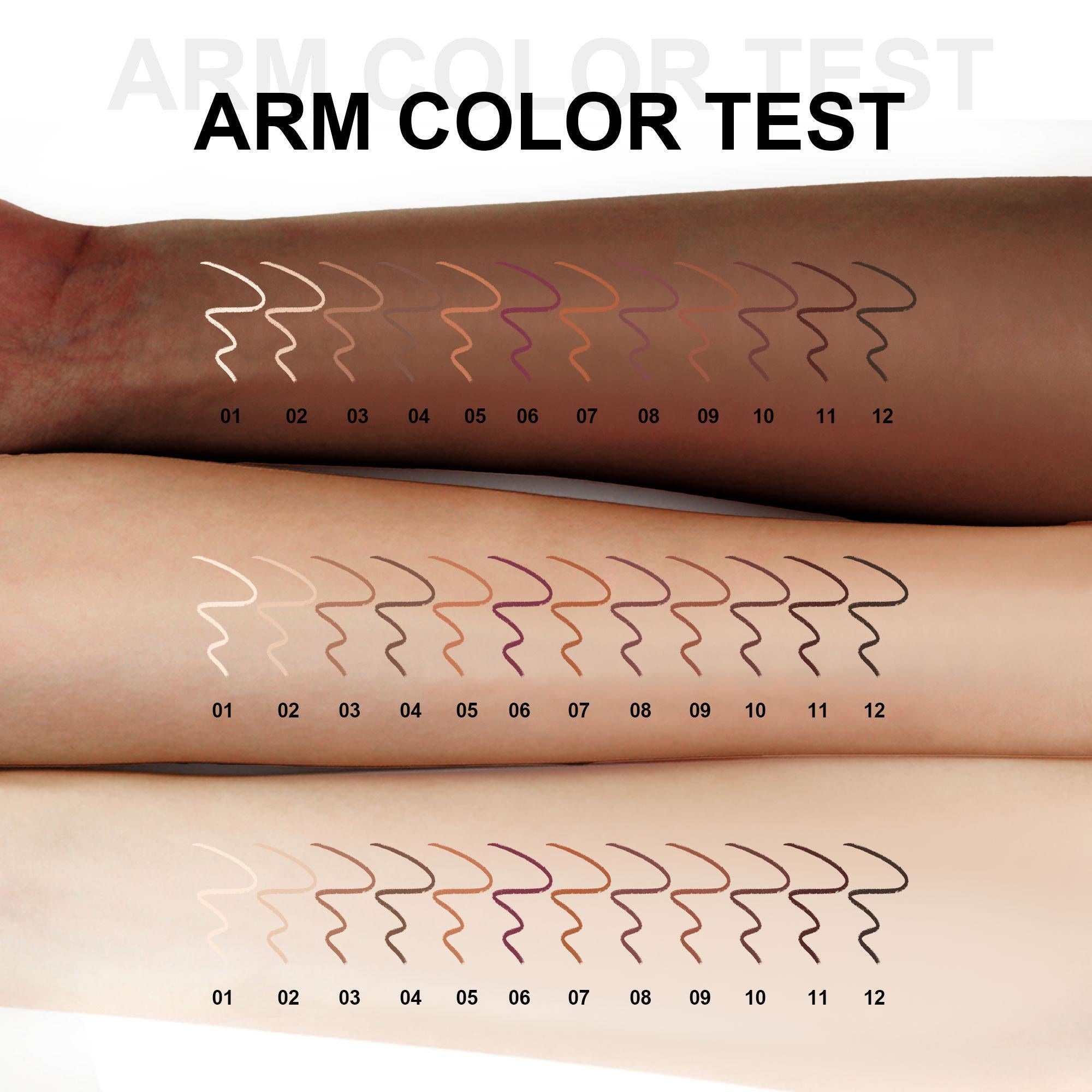 Lip Liner Set, 12pcs Moisturizing Matte Lip Liner Pencil, Non-fading Long Lasting, Easy Coloring Lip Liner Pen for All Occasions Lip Makeup, Lip Cosmetic for Women&Girls, Lip Stain, Makeup Tools